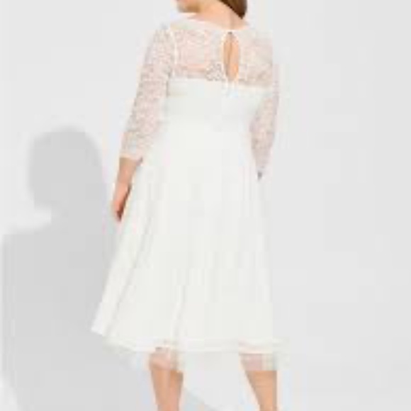 Torrid Wedding Dress tea style - Picture 4 of 8